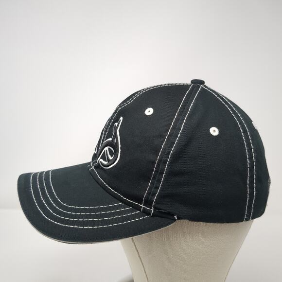 Realtree Strapback Hat Black One Size Embroidered Paramount Outdoors - Picture 3 of 10